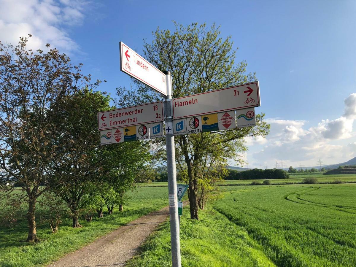 Ferienwohnung Hameln Direkt Am Weserradweg هاملن المظهر الخارجي الصورة